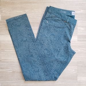 Mossimo Premium Denim Jegging Snakeprint - image 1